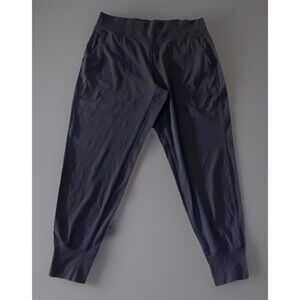 Athleta Venice High Rise Joggers Women's Size XL Black Pull On Pants Travel